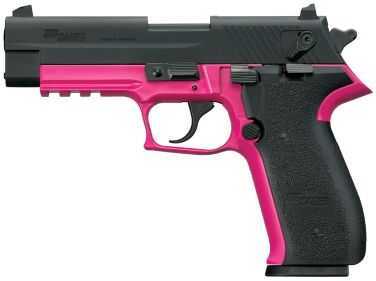 Sig Sauer Mosquito 22 Long Rifle Pistol Black Slide Pink Frame 1 10 Round Semi Auto MOS22PNK